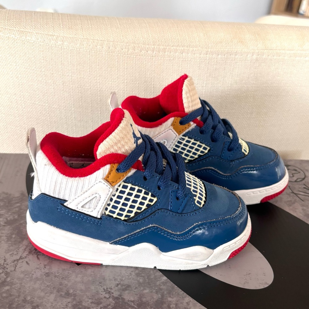 Nike Air Jordan 4 TD Messy Room 2024 Size 8C Toddler Kids Shoes